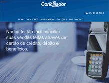 Tablet Screenshot of conciliadorweb.com